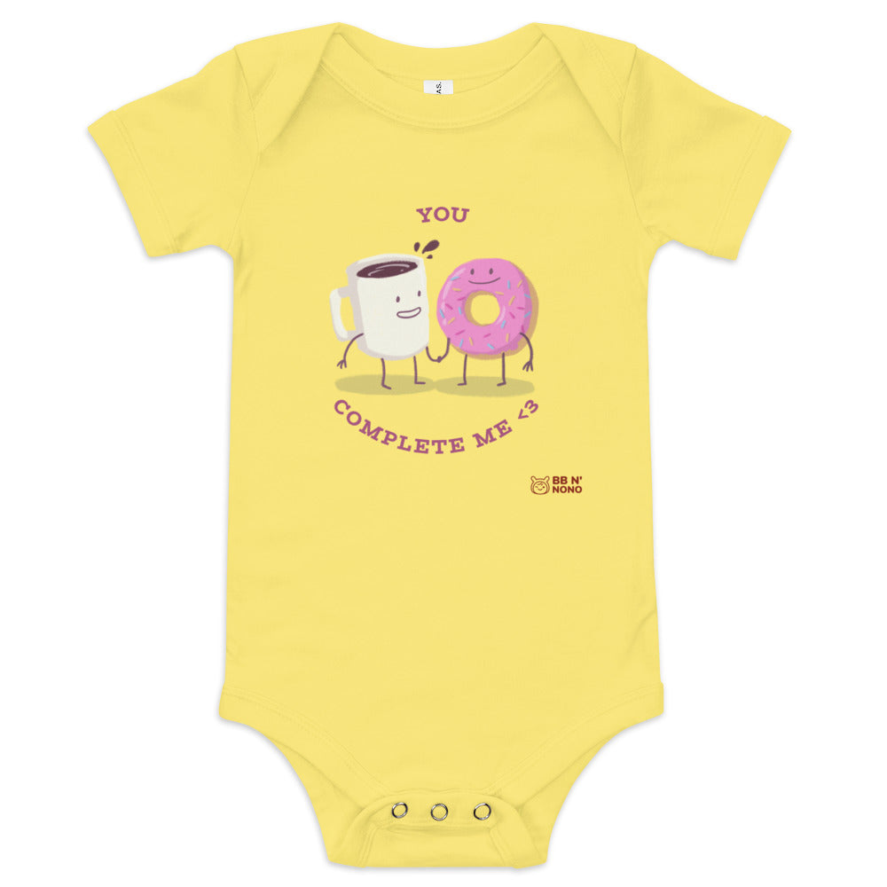 You complete me - Baby short sleeve one piece