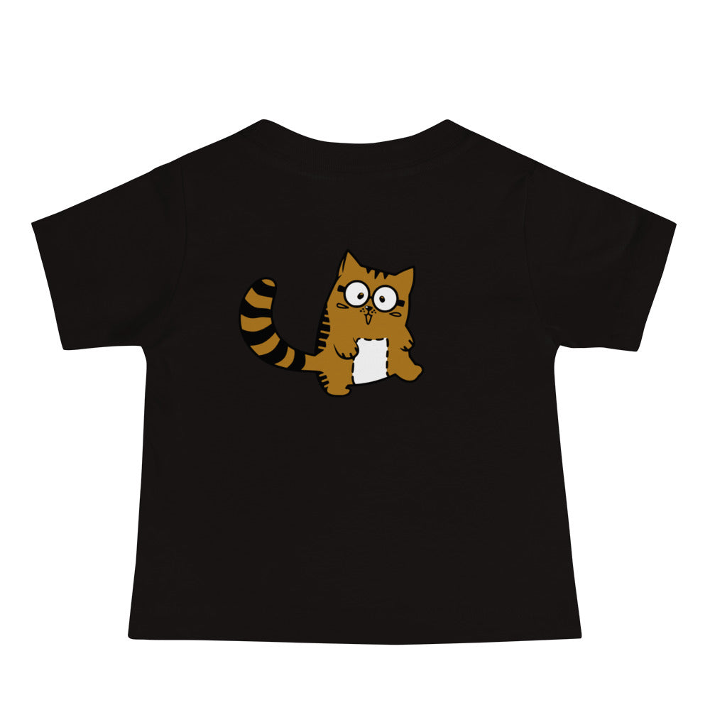 Meow V5 - Baby Jersey Short Sleeve Tee (back print)