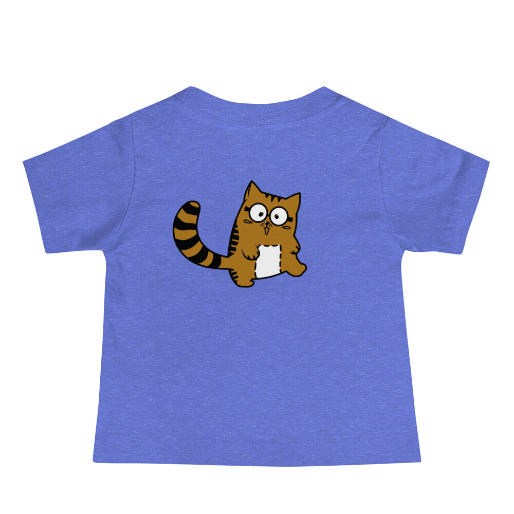 Meow V5 - Baby Jersey Short Sleeve Tee (back print)