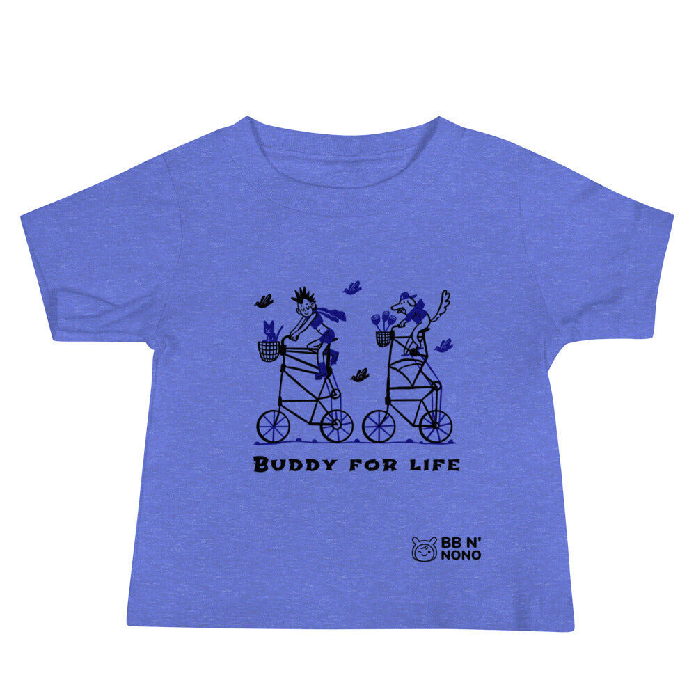 Buddy for life - Baby Jersey Short Sleeve Tee