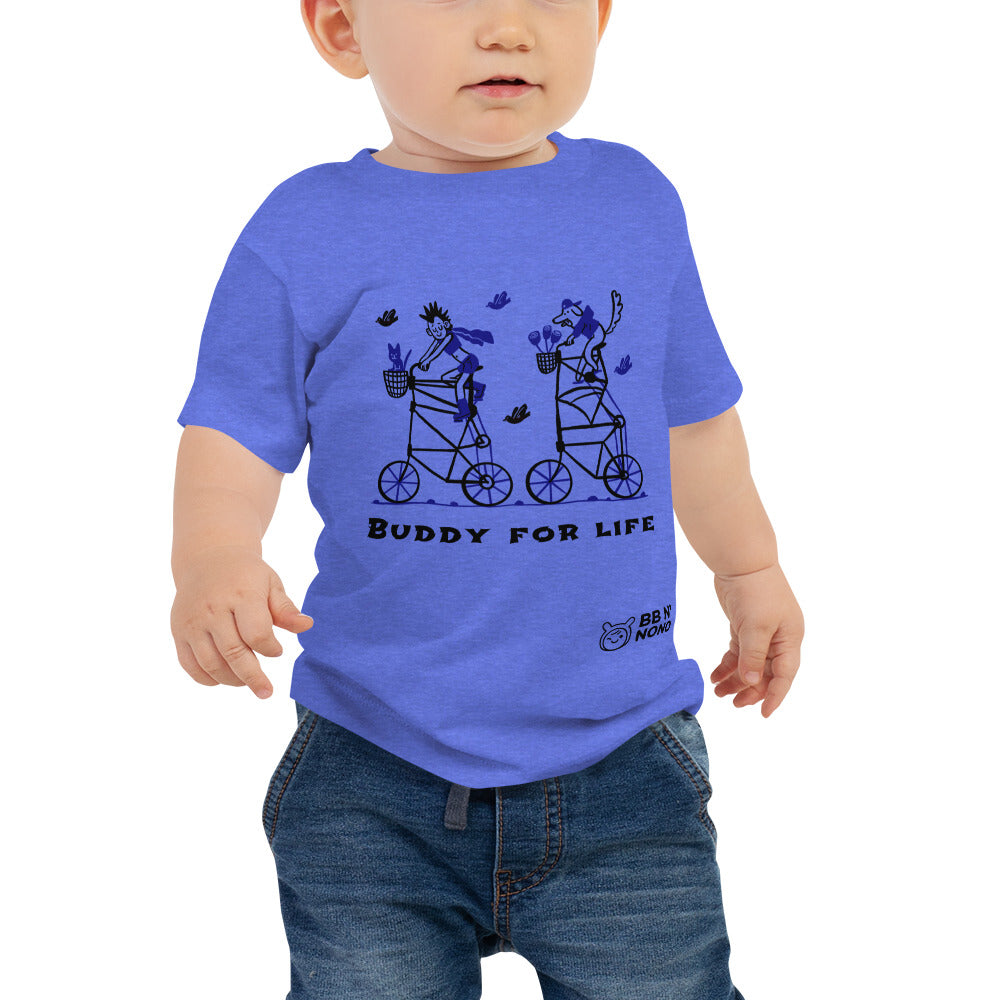 Buddy for life - Baby Jersey Short Sleeve Tee