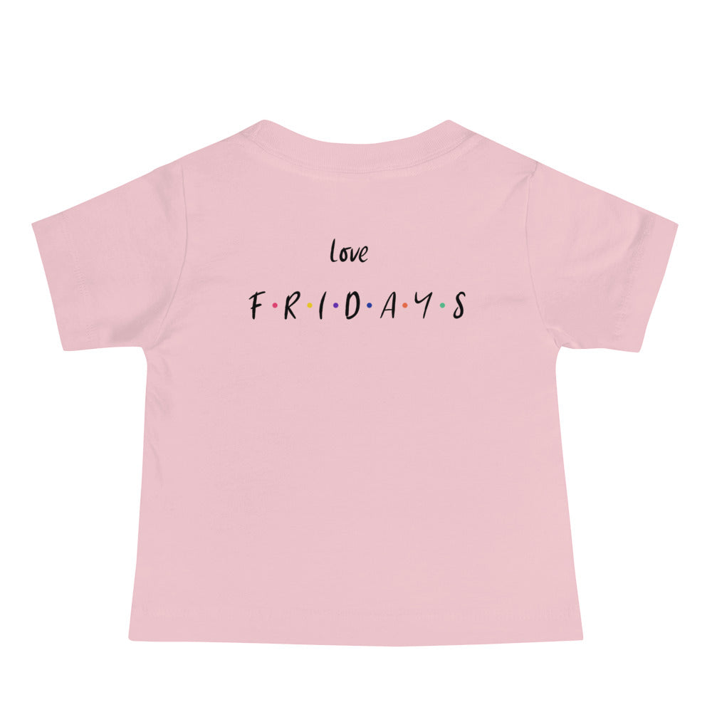 Love Fridays - Baby Jersey Short Sleeve Tee (back print)