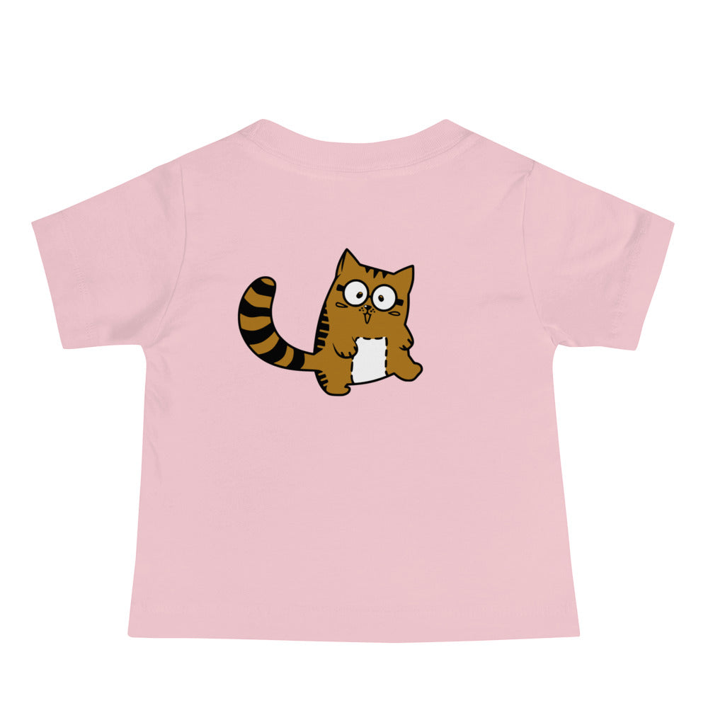 Meow V5 - Baby Jersey Short Sleeve Tee (back print)