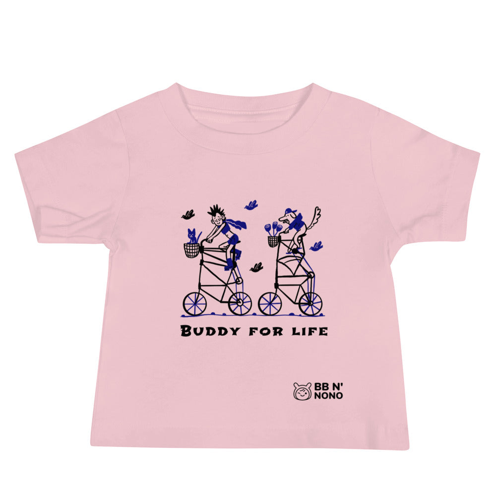 Buddy for life - Baby Jersey Short Sleeve Tee