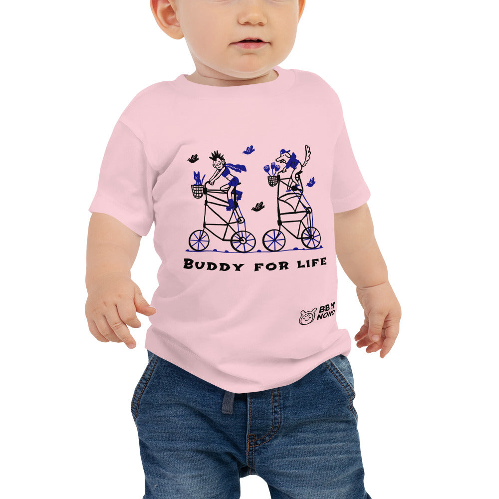 Buddy for life - Baby Jersey Short Sleeve Tee