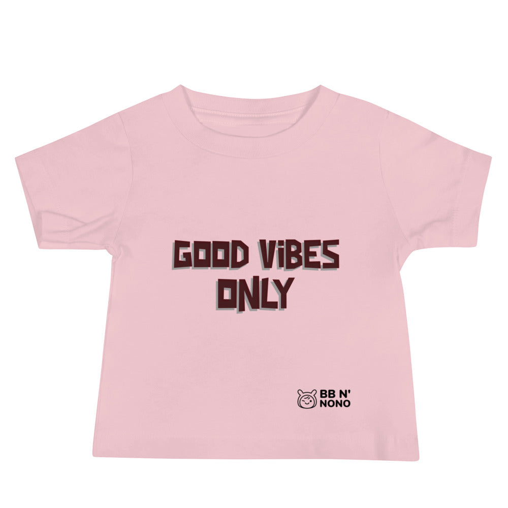 Good vibes only - Baby Jersey Short Sleeve Tee