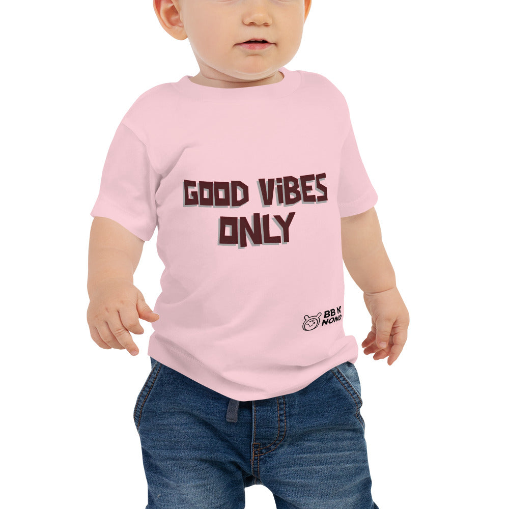 Good vibes only - Baby Jersey Short Sleeve Tee