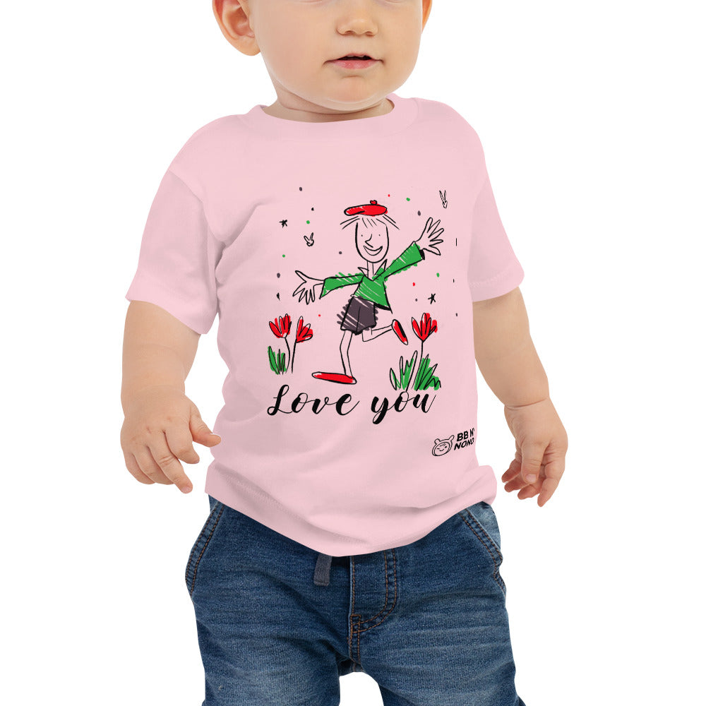 Love you - Baby Jersey Short Sleeve Tee