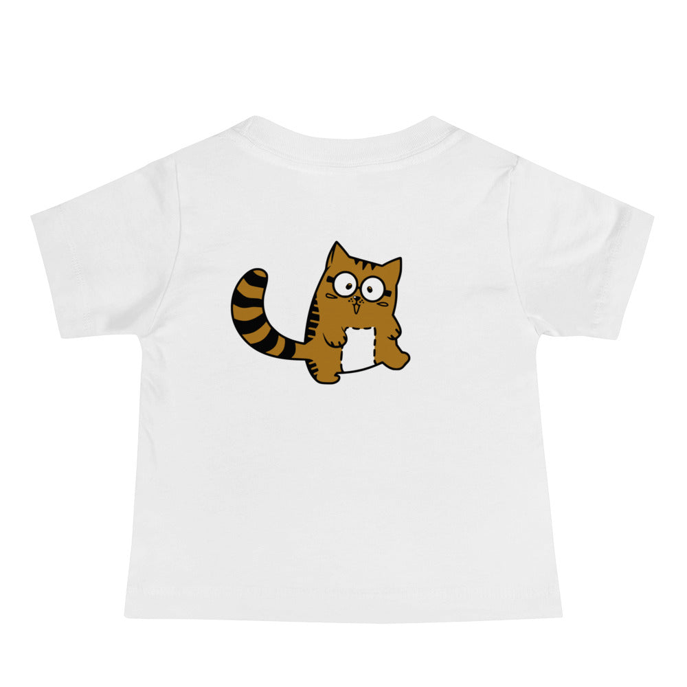 Meow V5 - Baby Jersey Short Sleeve Tee (back print)