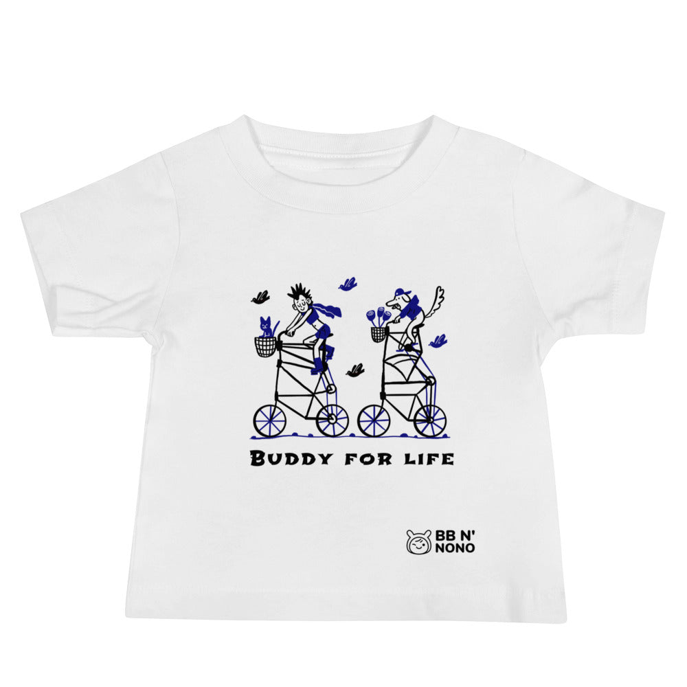 Buddy for life - Baby Jersey Short Sleeve Tee