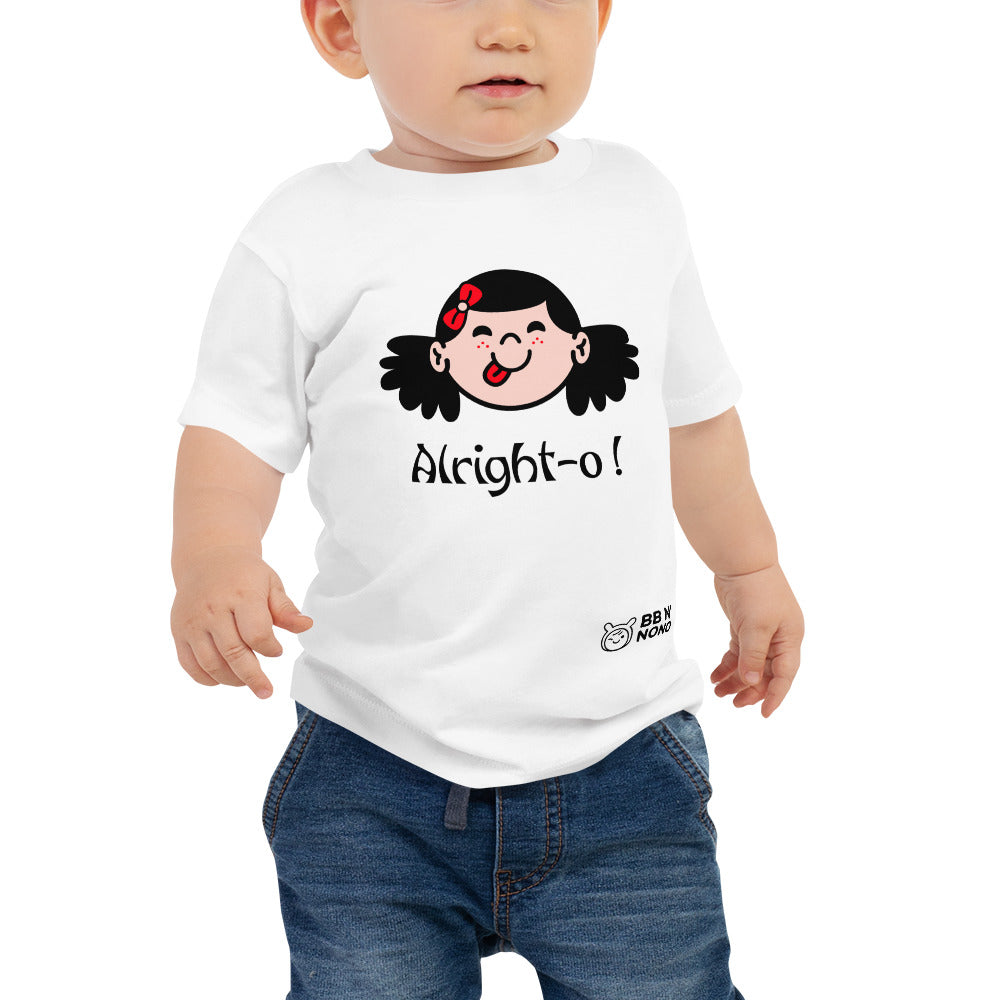 Alright-o! - Baby Jersey Short Sleeve Tee