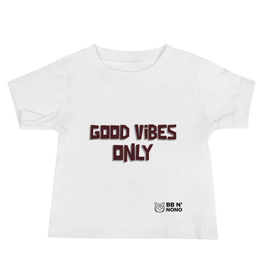 Good vibes only - Baby Jersey Short Sleeve Tee