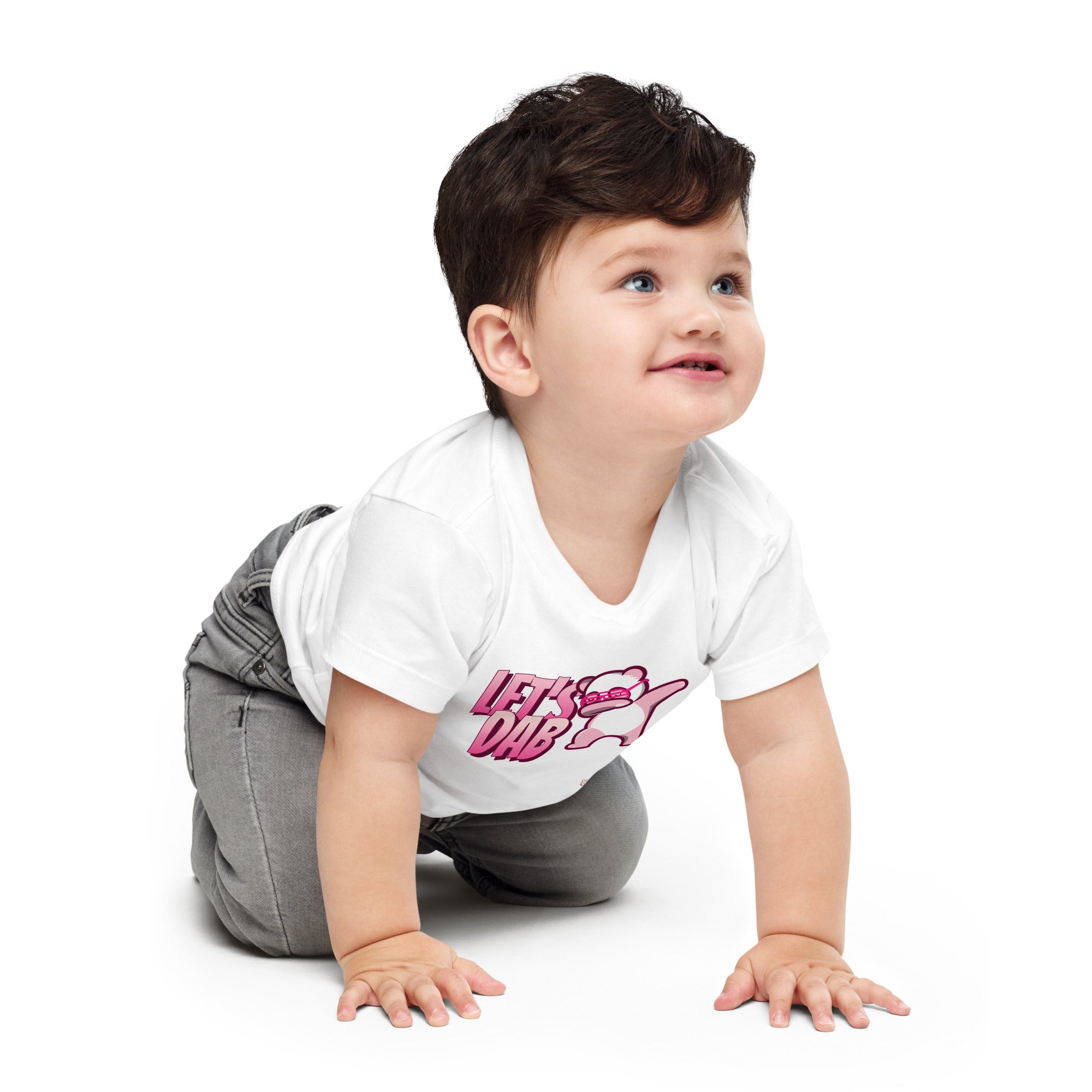 Let's dab - Baby Jersey Short Sleeve Tee