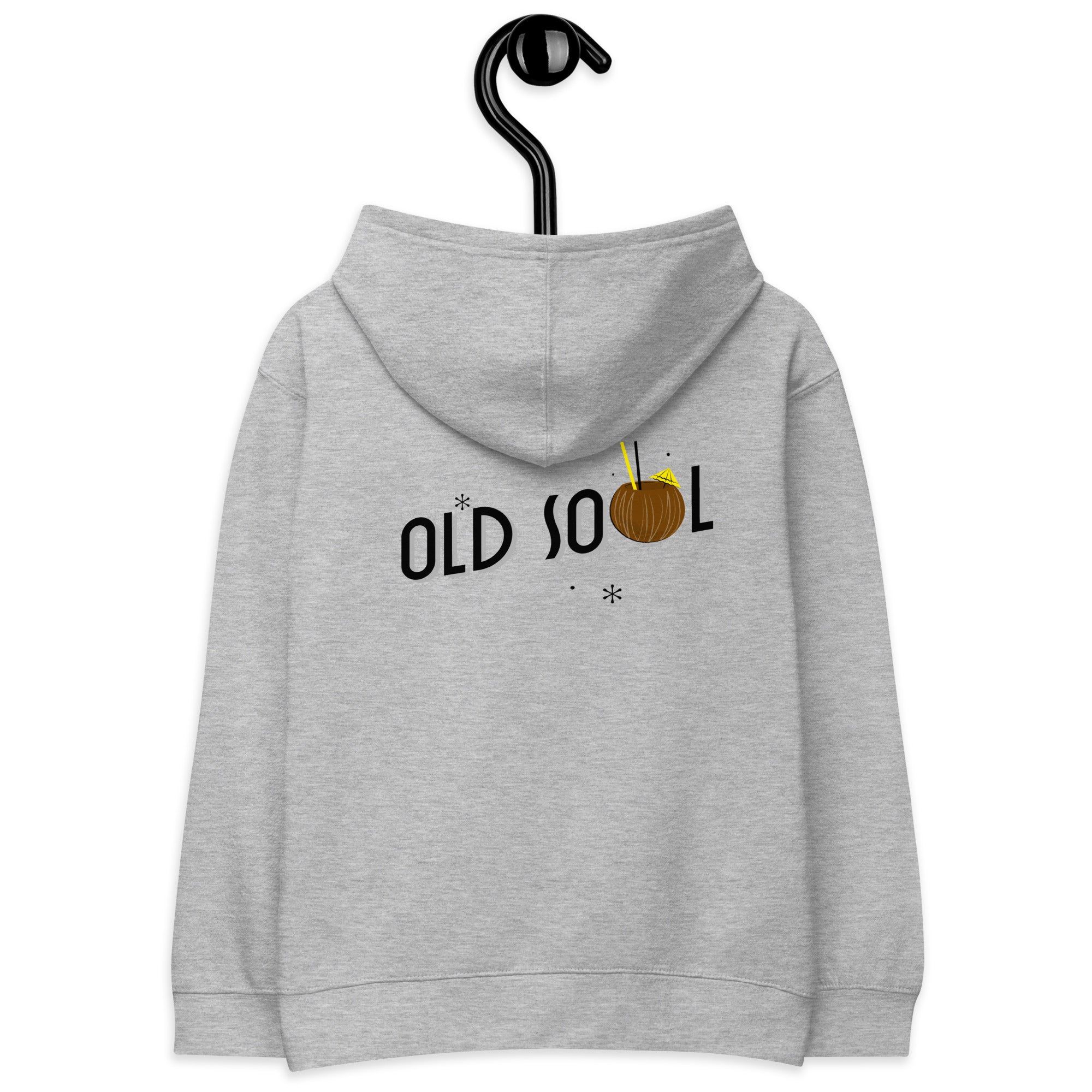 Old Soul - Kids fleece hoodie (back print)