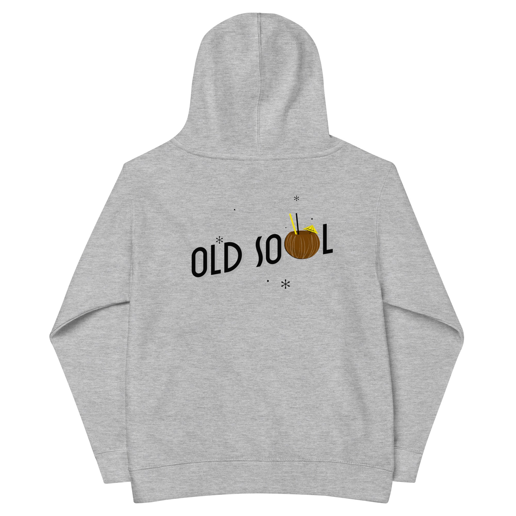 Old Soul - Kids fleece hoodie (back print)