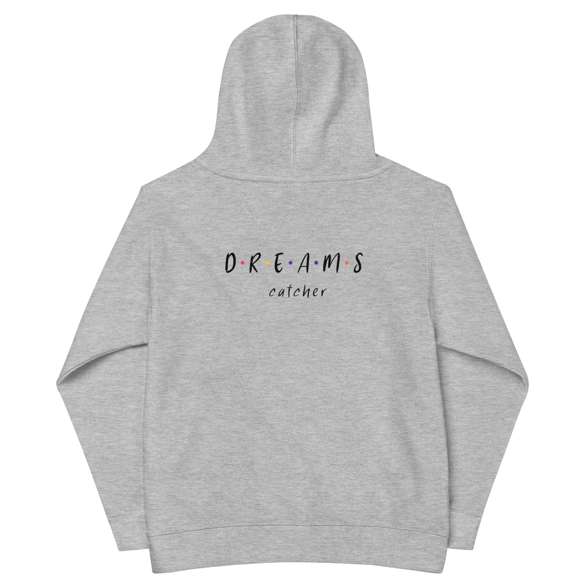 Dreams catcher - Kids fleece hoodie (back print)