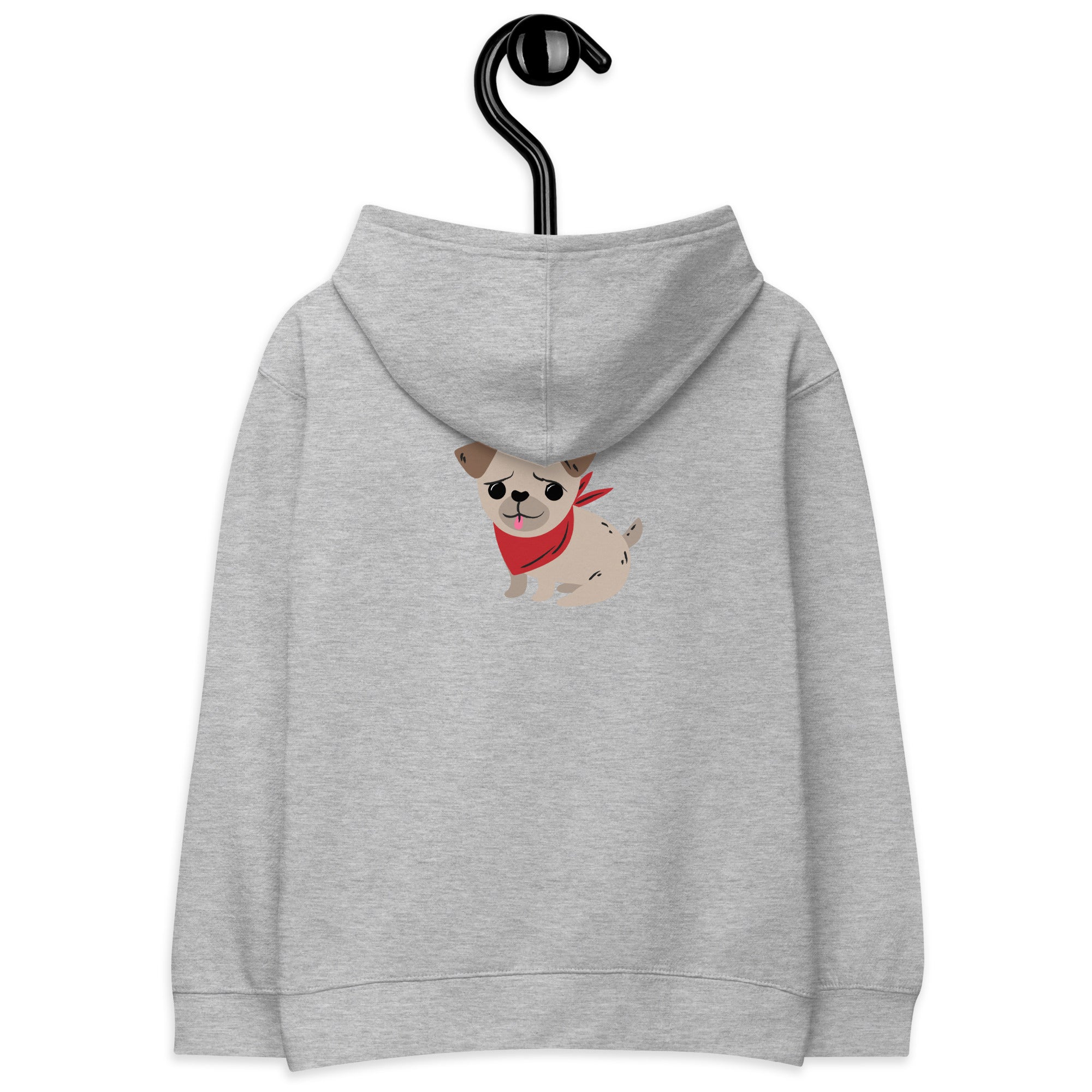 Woof V2 - Kids fleece hoodie (back print)