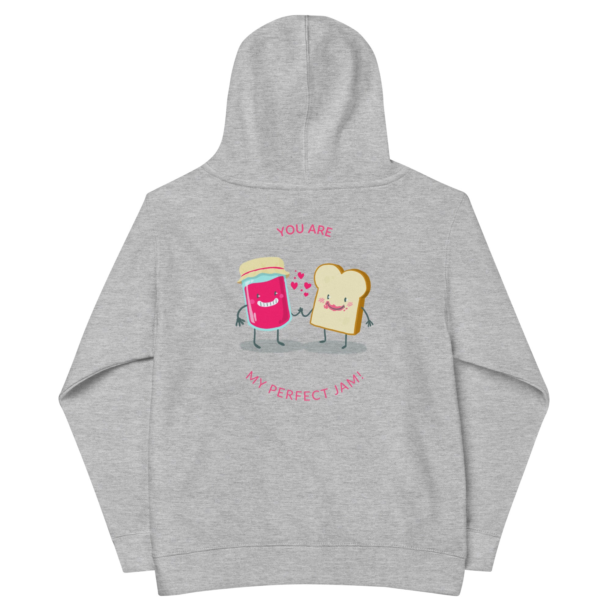 You are my perfect jam - Kids fleece hoodie (back print)