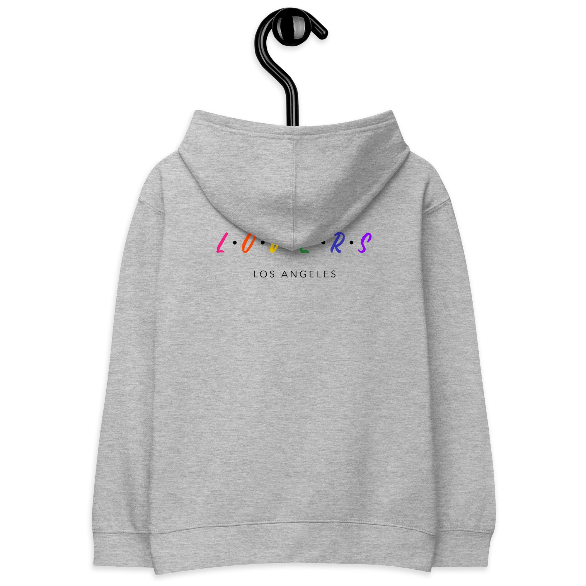 Lovers - Los Angeles - Kids fleece hoodie (back print)