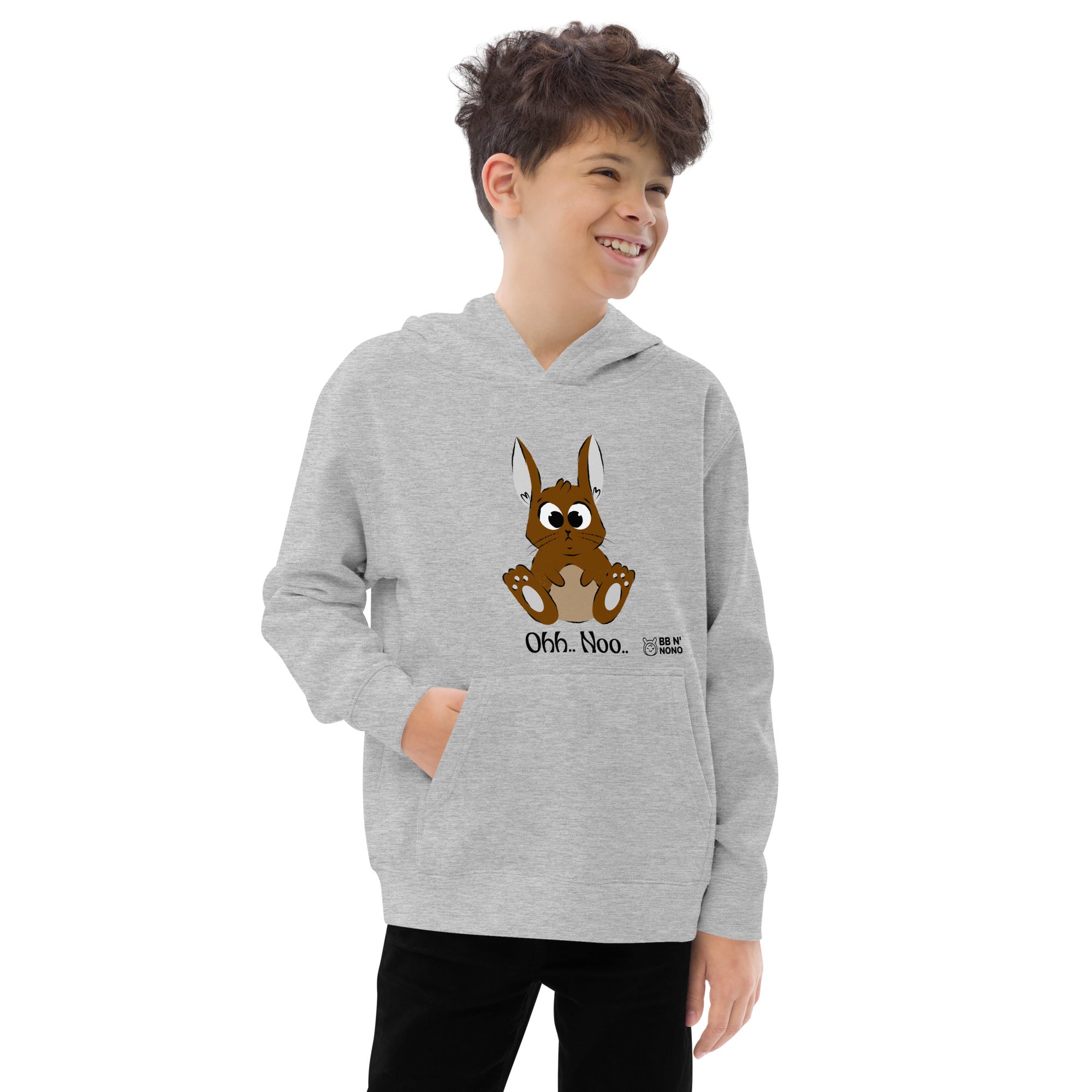 Ohh Noo - Kids fleece hoodie