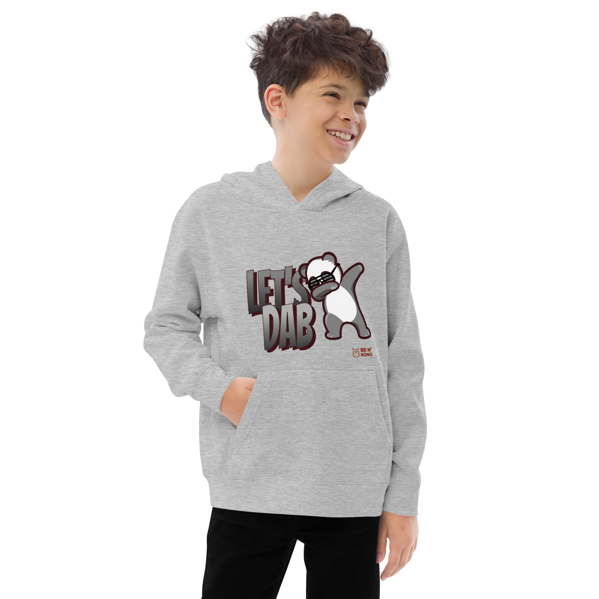 Let's dab - Kids fleece hoodie