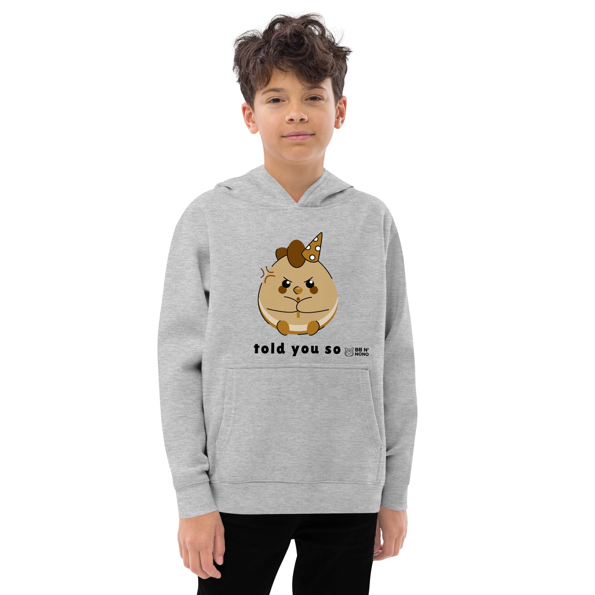 Told you so V - Kids fleece hoodie