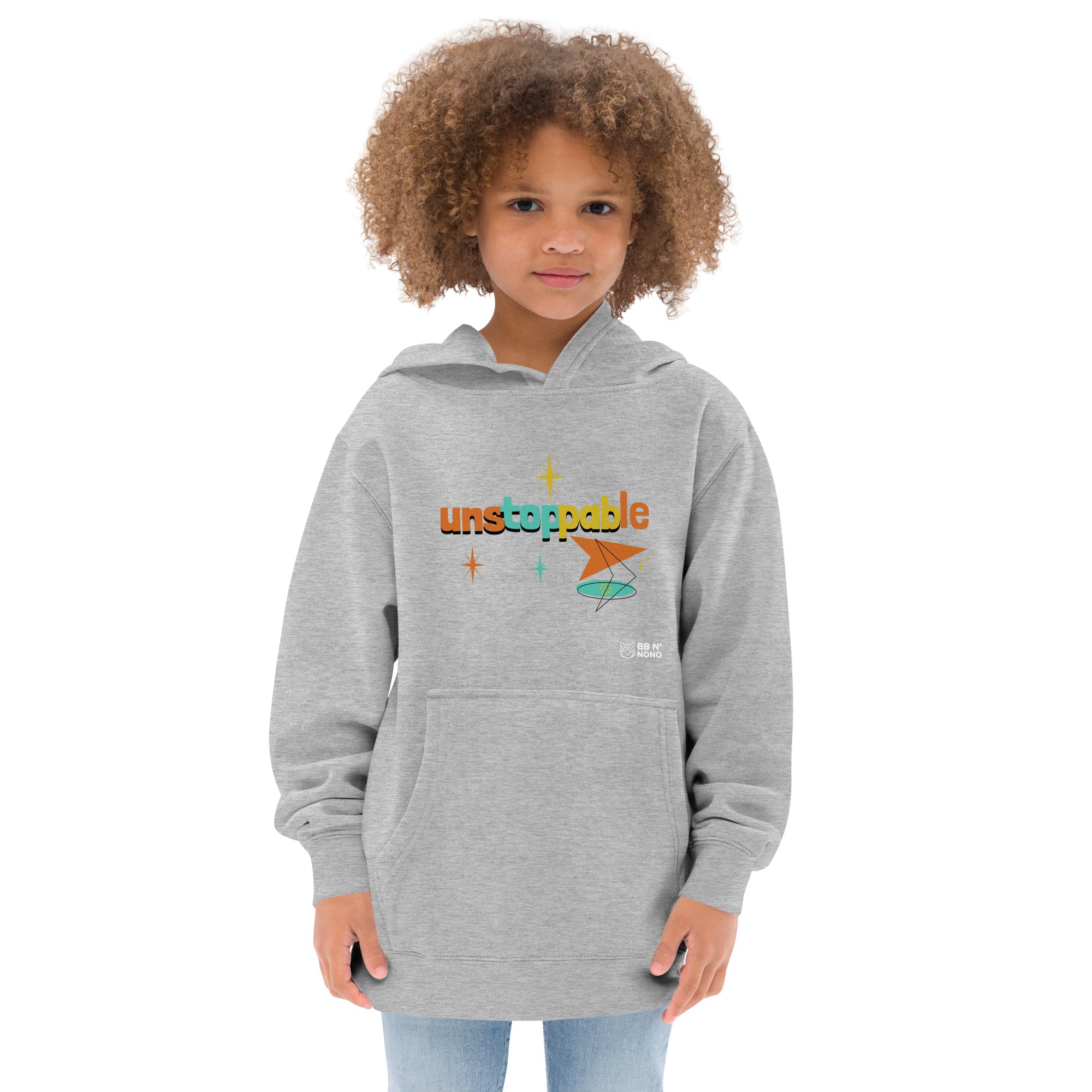 Unstoppable - Kids fleece hoodie