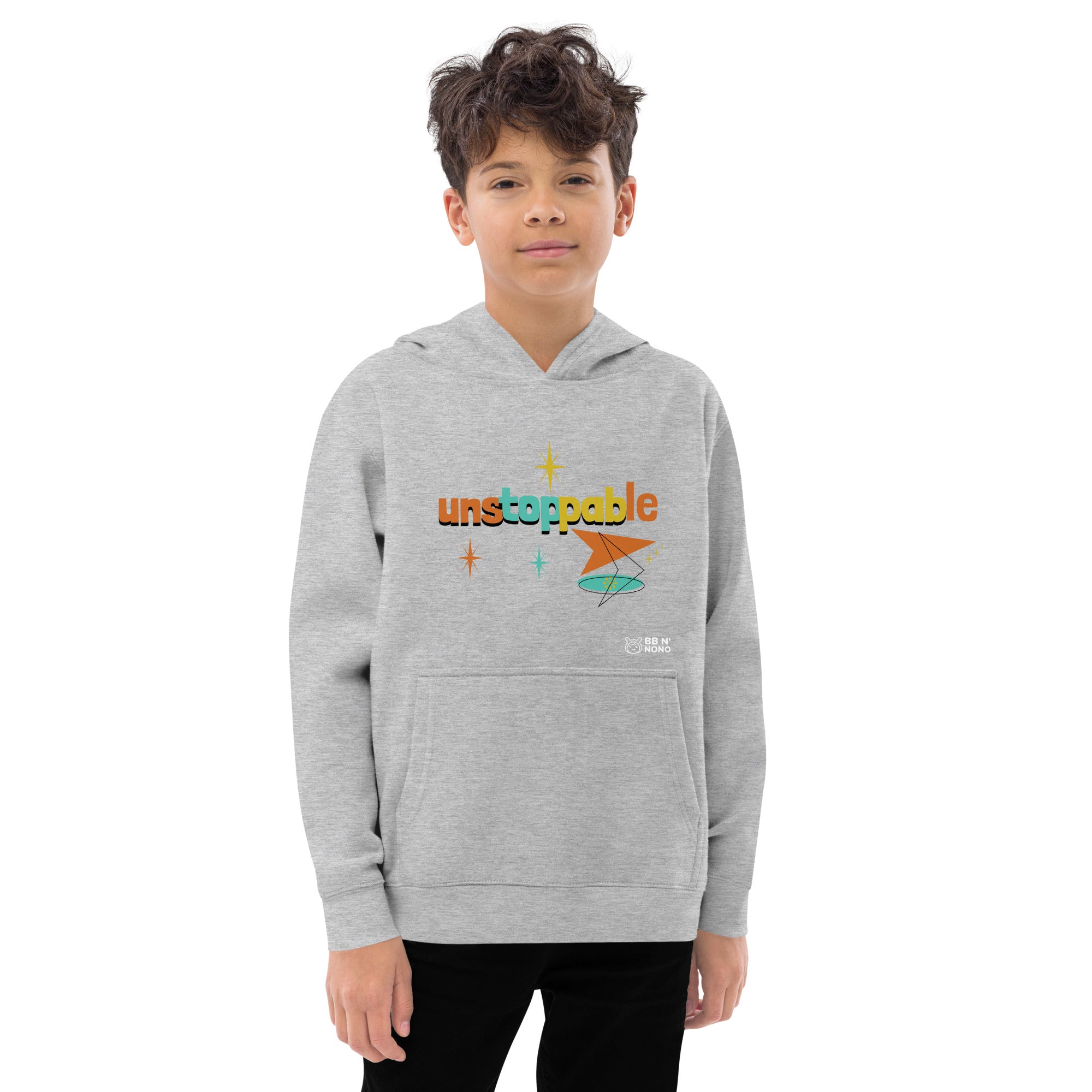 Unstoppable - Kids fleece hoodie