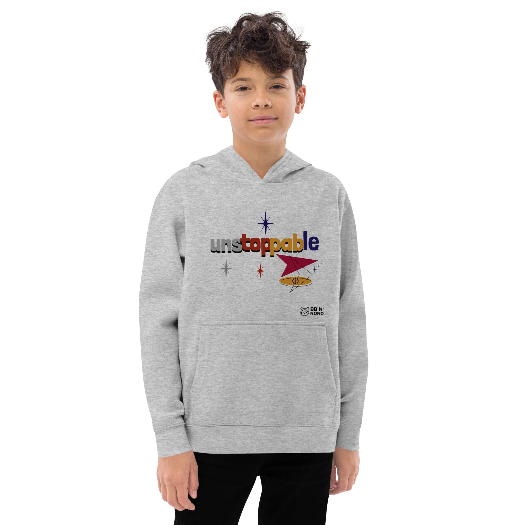 Unstoppable - Kids fleece hoodie