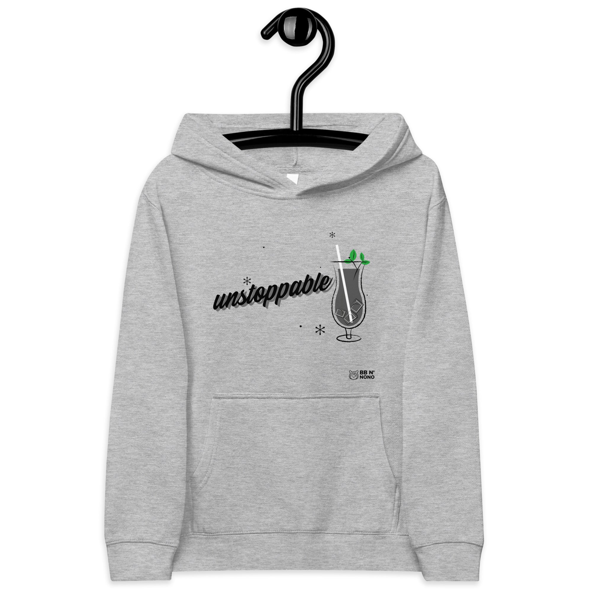 Unstoppable V - Kids fleece hoodie