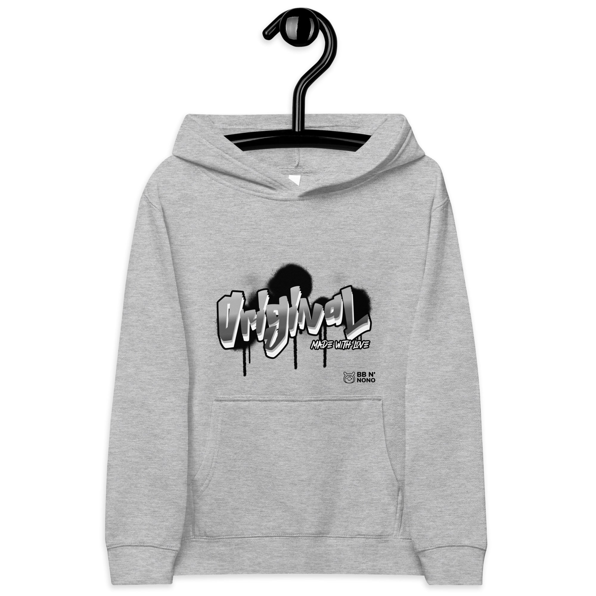 Original made with love - Kids fleece hoodie