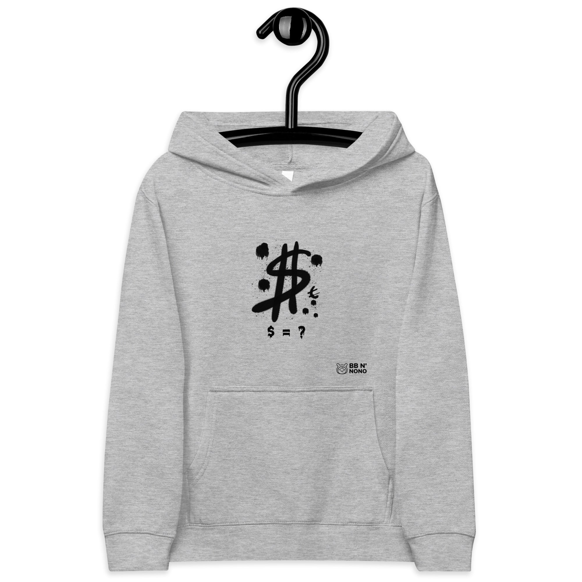 $ = ? - Kids fleece hoodie