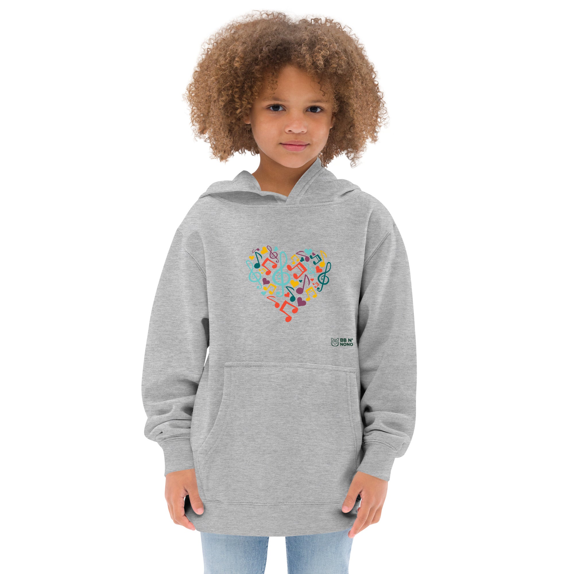 Symphonic Love Notes - Kids fleece hoodie