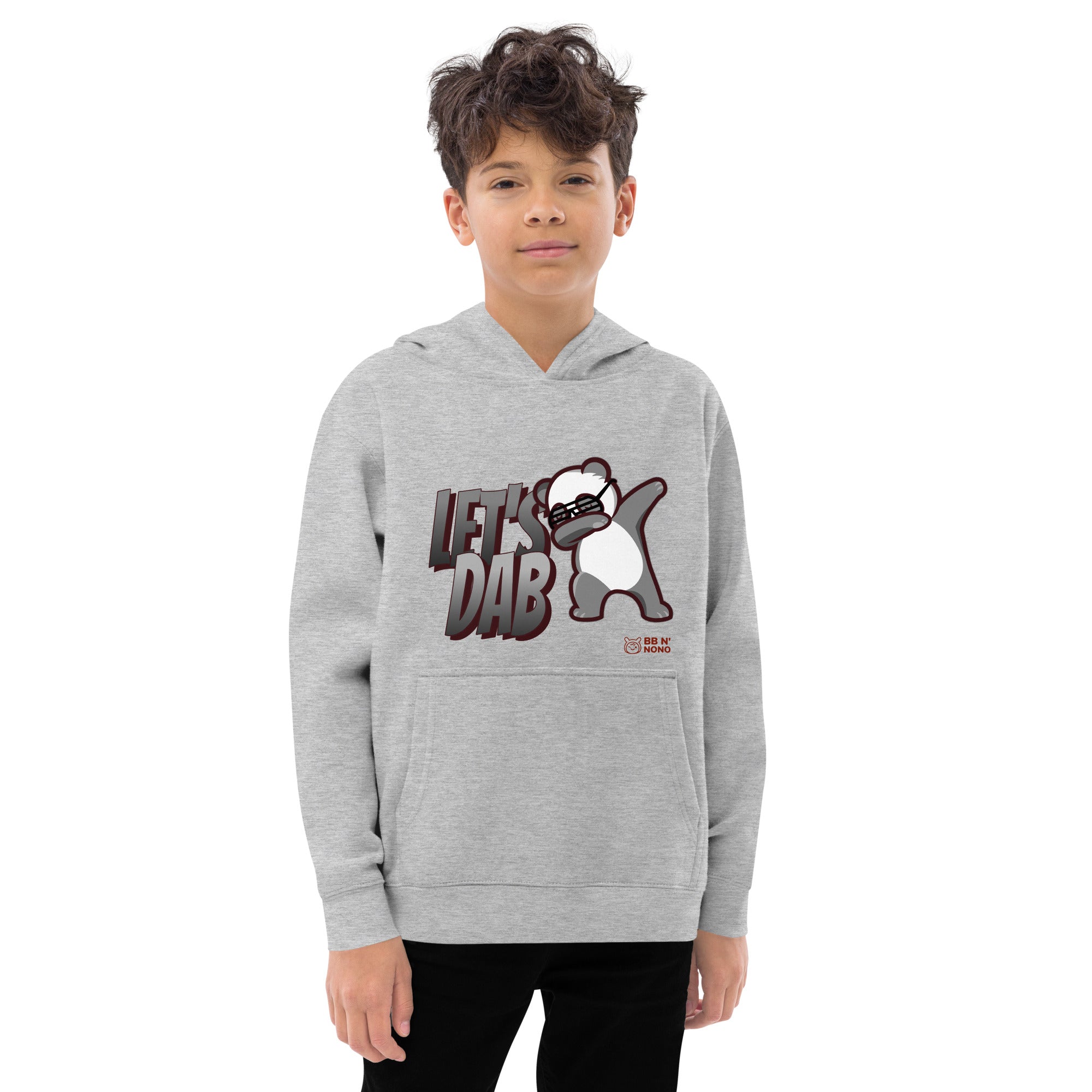 Let's dab - Kids fleece hoodie