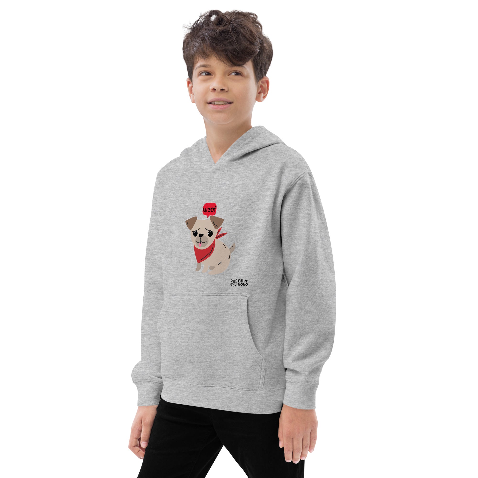 Woof V2 - Kids fleece hoodie