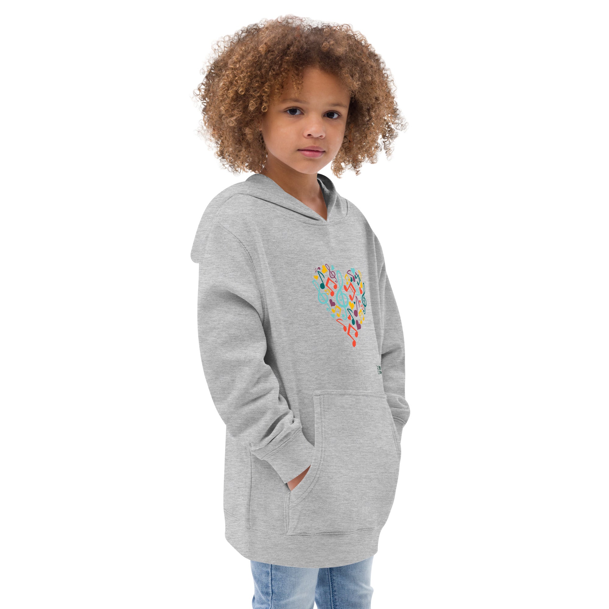 Symphonic Love Notes - Kids fleece hoodie