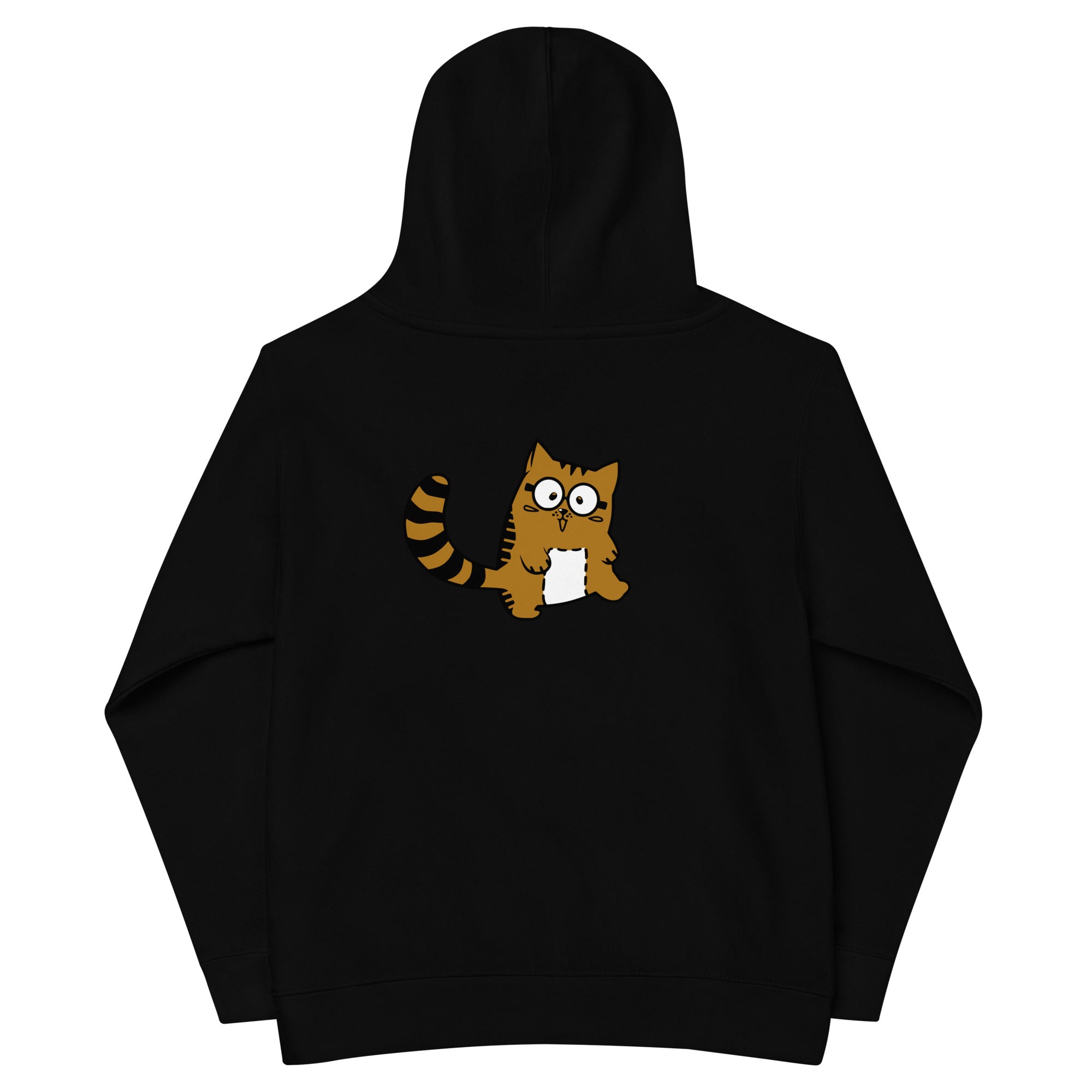 Meow V5 - Kids fleece hoodie (back print)