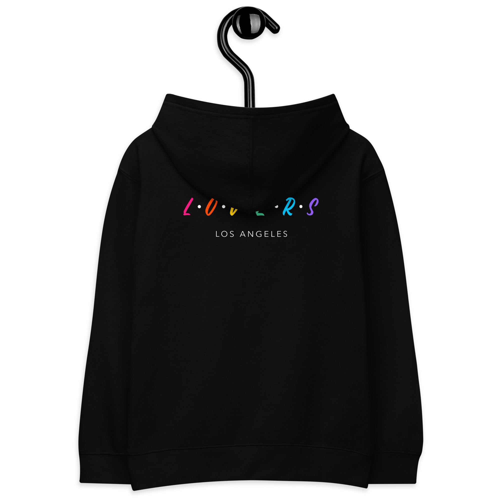 Lovers - Los Angeles - Kids fleece hoodie (back print)