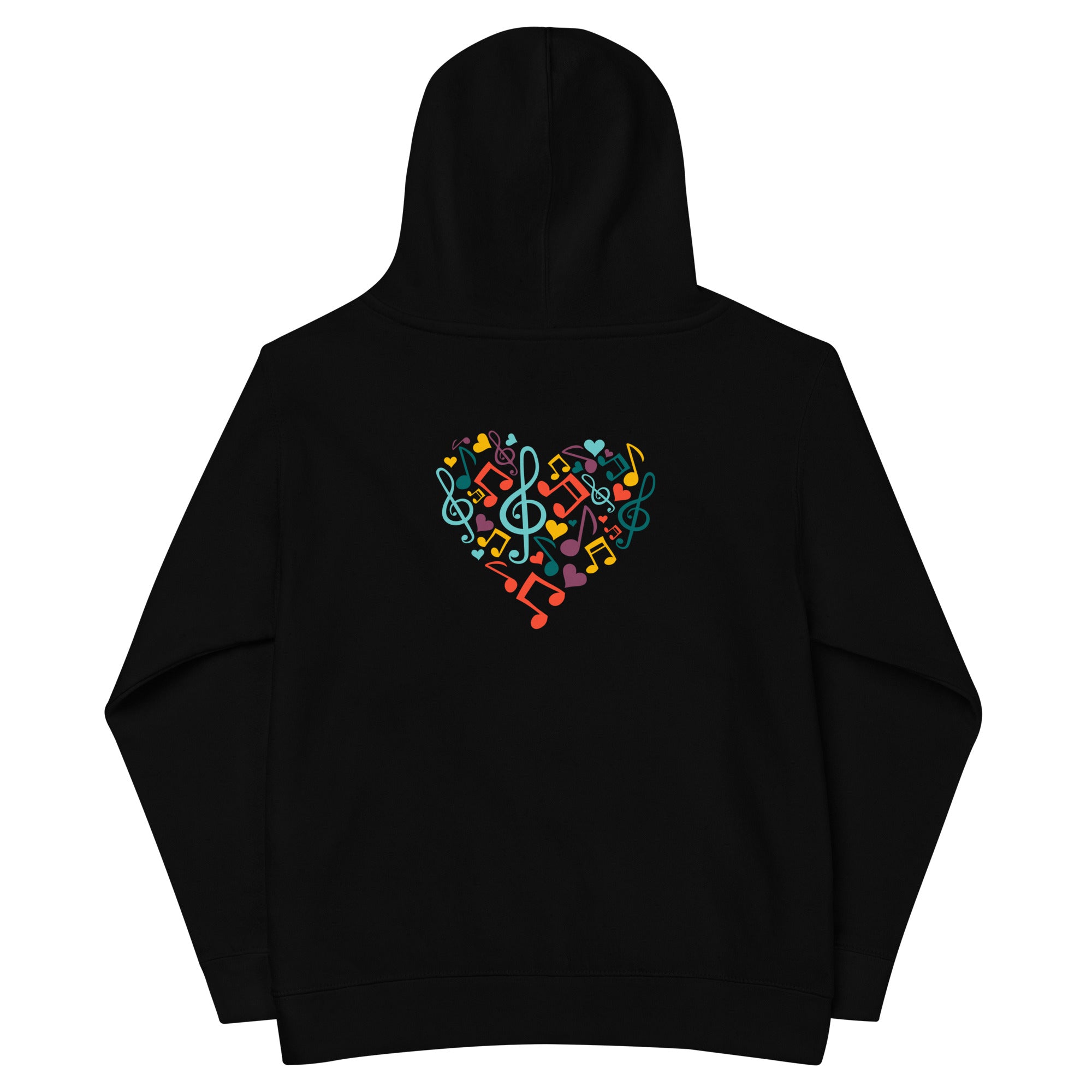 Symphonic Love Notes - Kids fleece hoodie (back print)