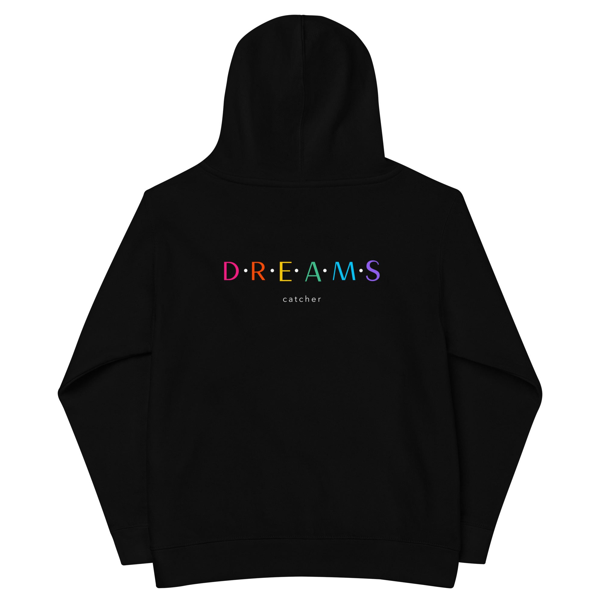 Dreams catcher V - Kids fleece hoodie (back print)