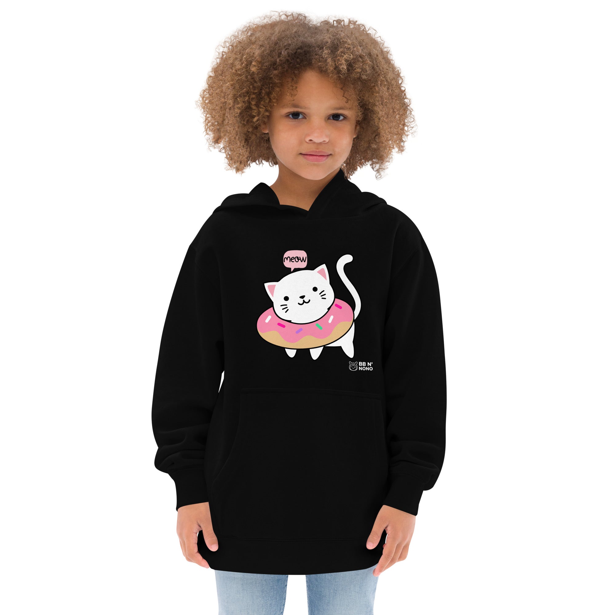 Meow V2 - Kids fleece hoodie