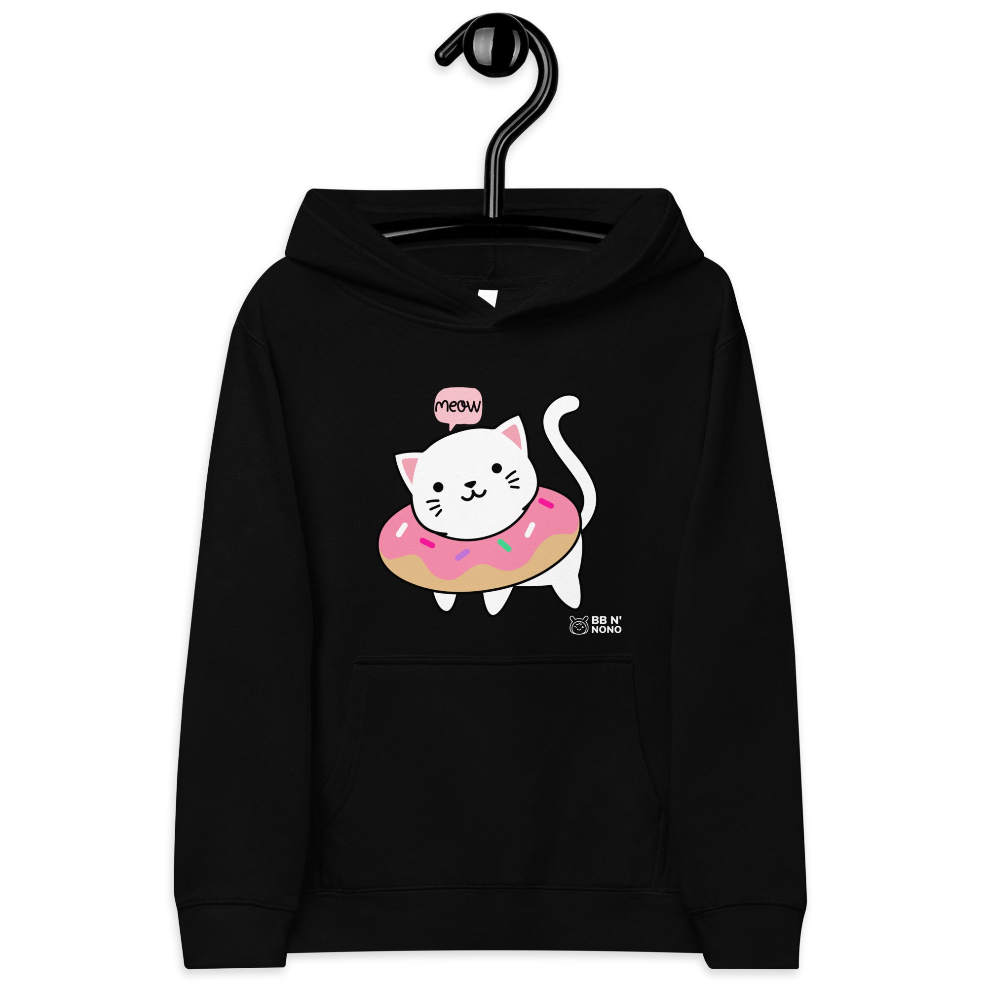 Meow V2 - Kids fleece hoodie