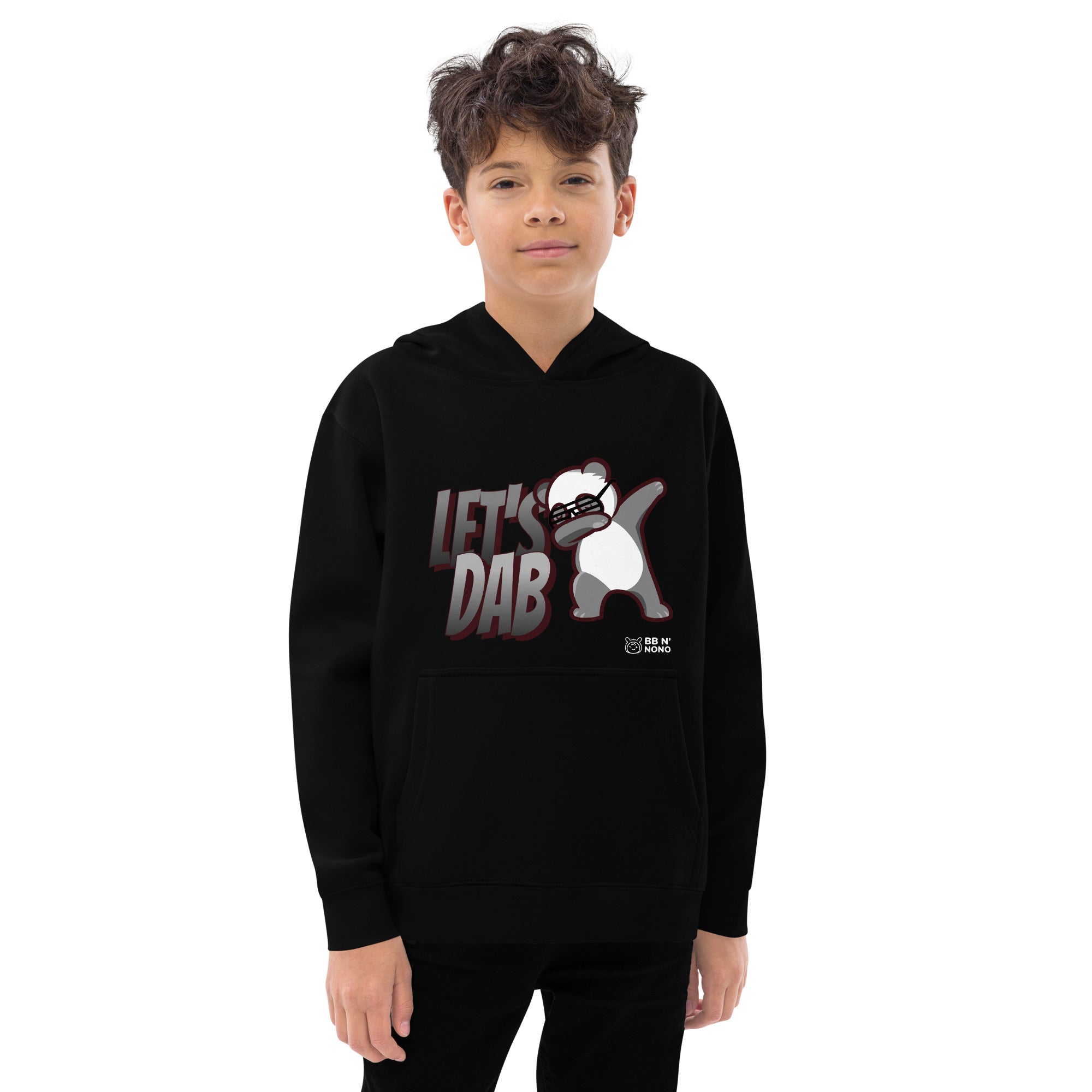 Let's dab - Kids fleece hoodie