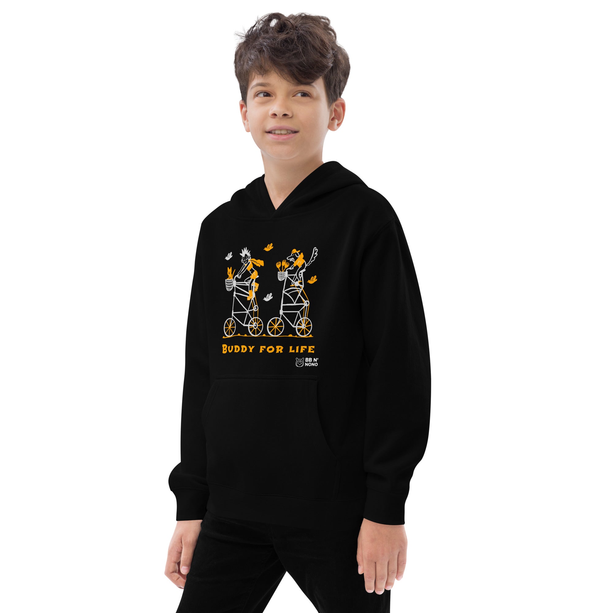 Buddy for life - Kids fleece hoodie