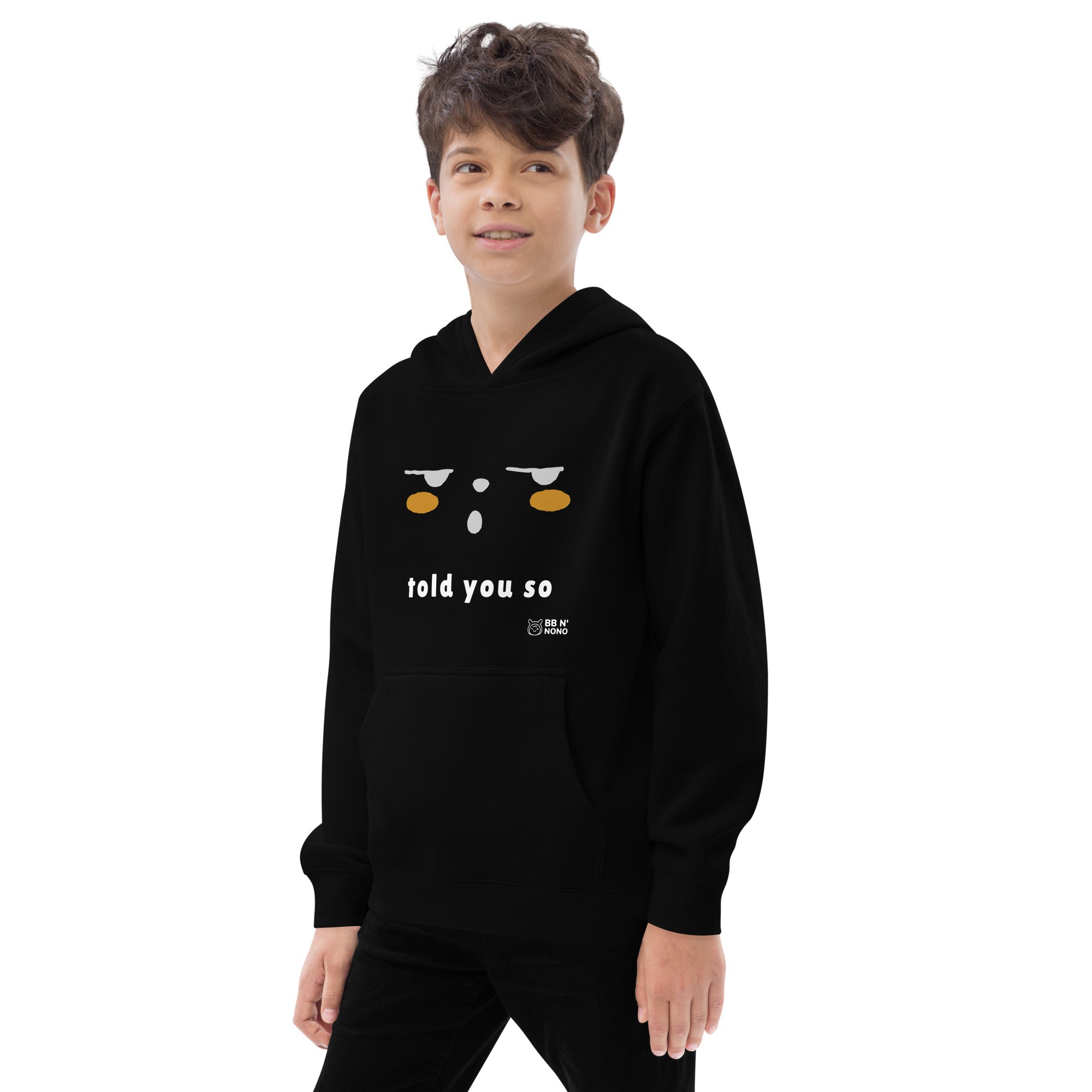 Told you so - Kids fleece hoodie