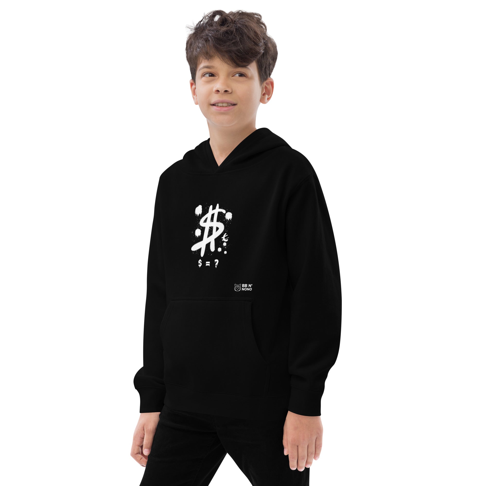 $ = ? - Kids fleece hoodie