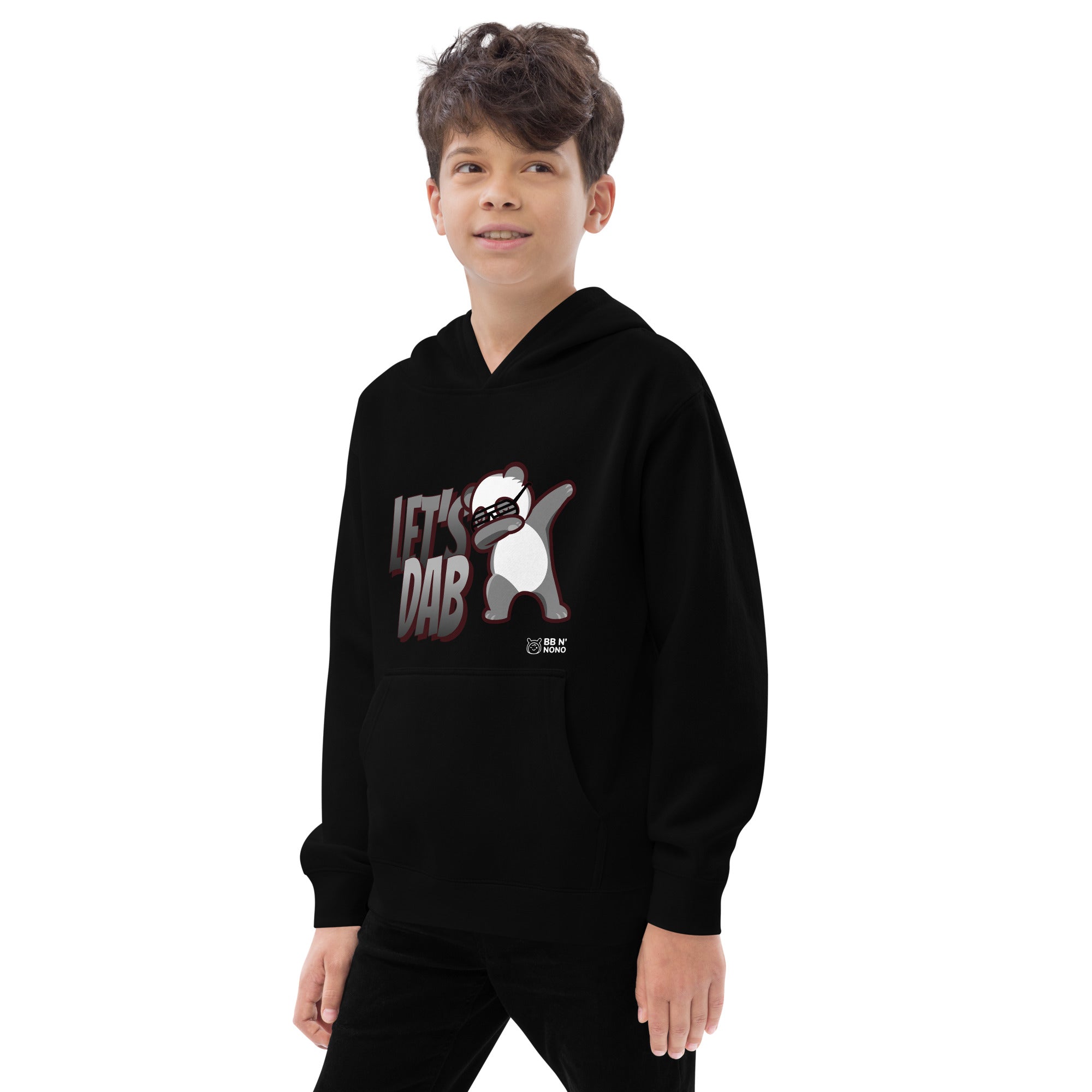 Let's dab - Kids fleece hoodie