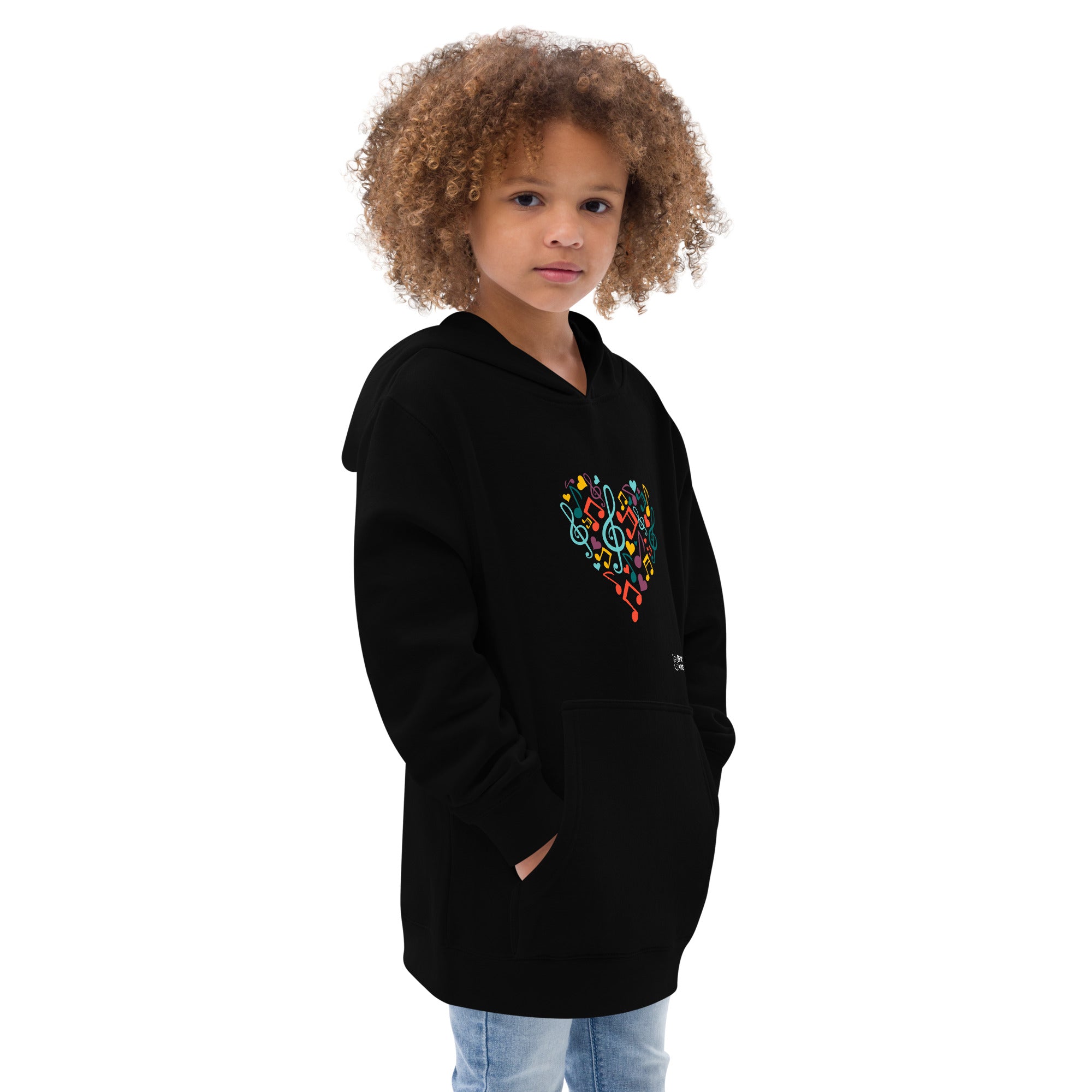 Symphonic Love Notes - Kids fleece hoodie