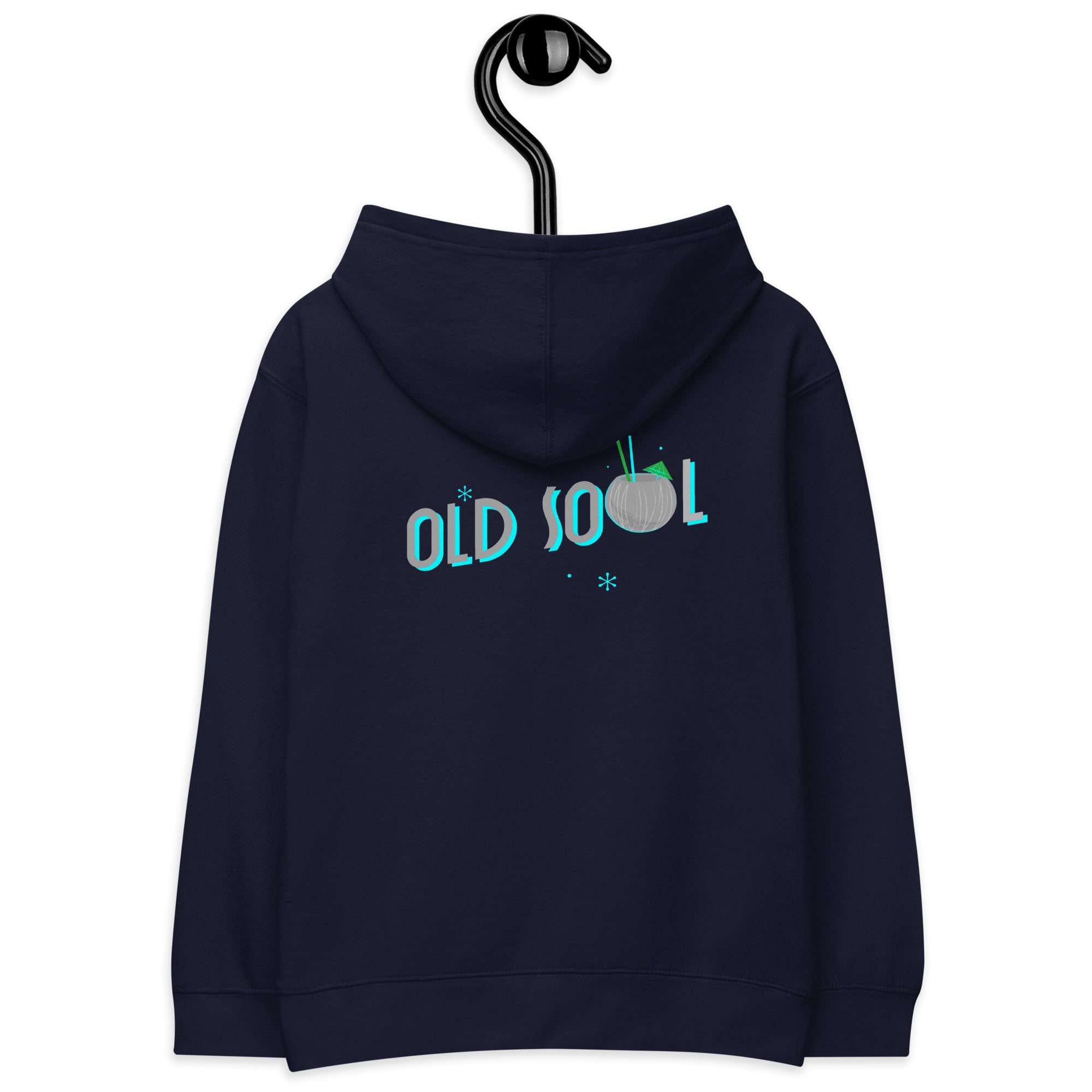 Old Soul - Kids fleece hoodie (back print)