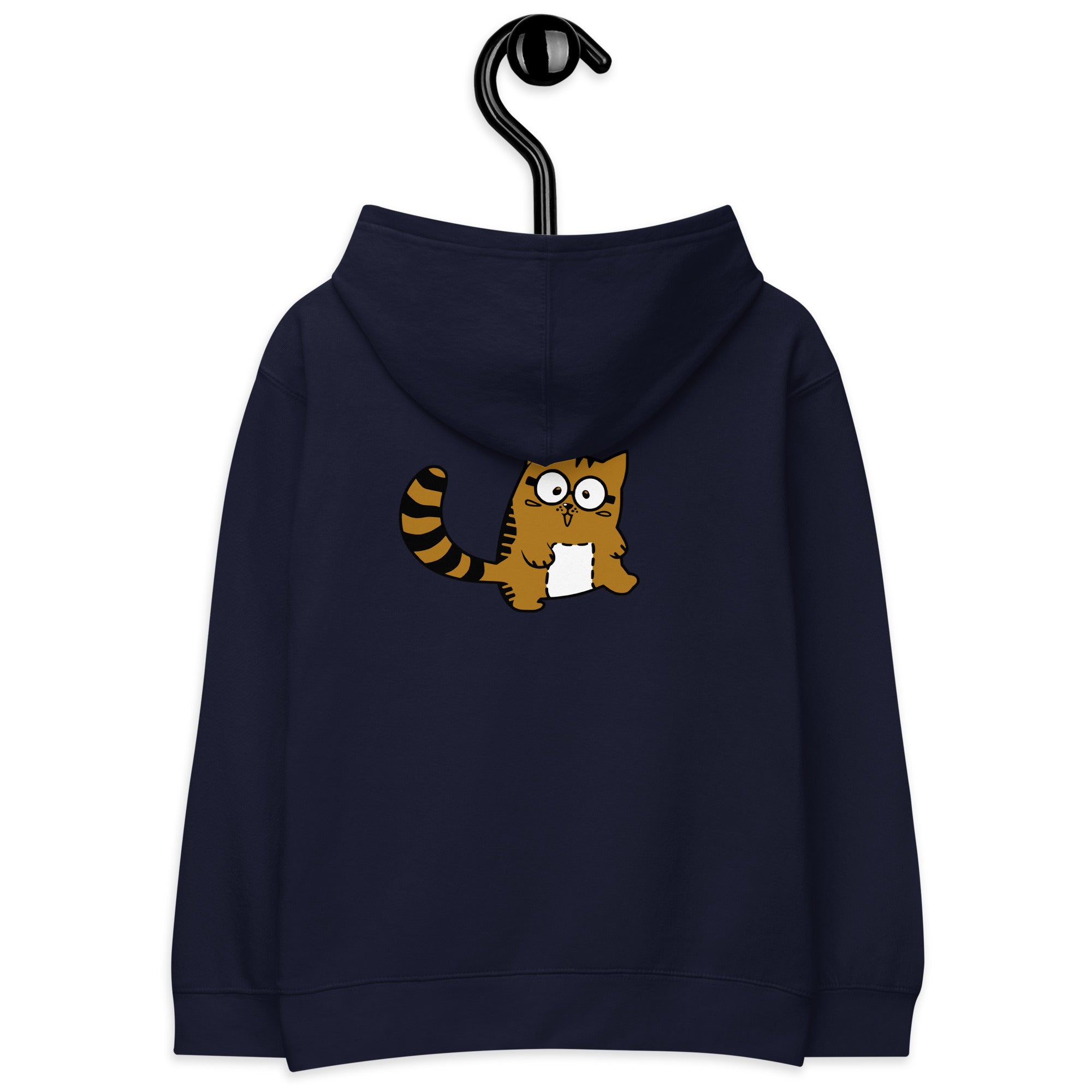 Meow V5 - Kids fleece hoodie (back print)